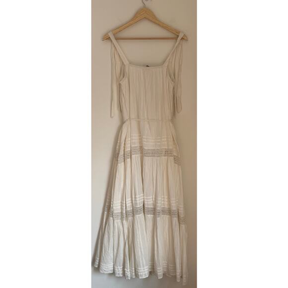 Cleobella Ambrosia Ivory Tiered MAXI Dress - NWT - Picture 11 of 11